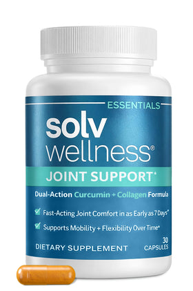 Solv Wellness complément articulaire curcuma vue avant