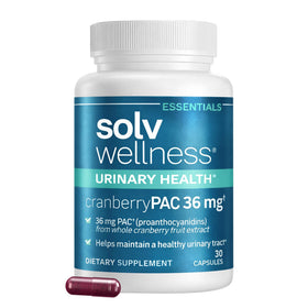 Solv Wellness Cranberry 36 mg PAC boîte de 30 capsules vue avant