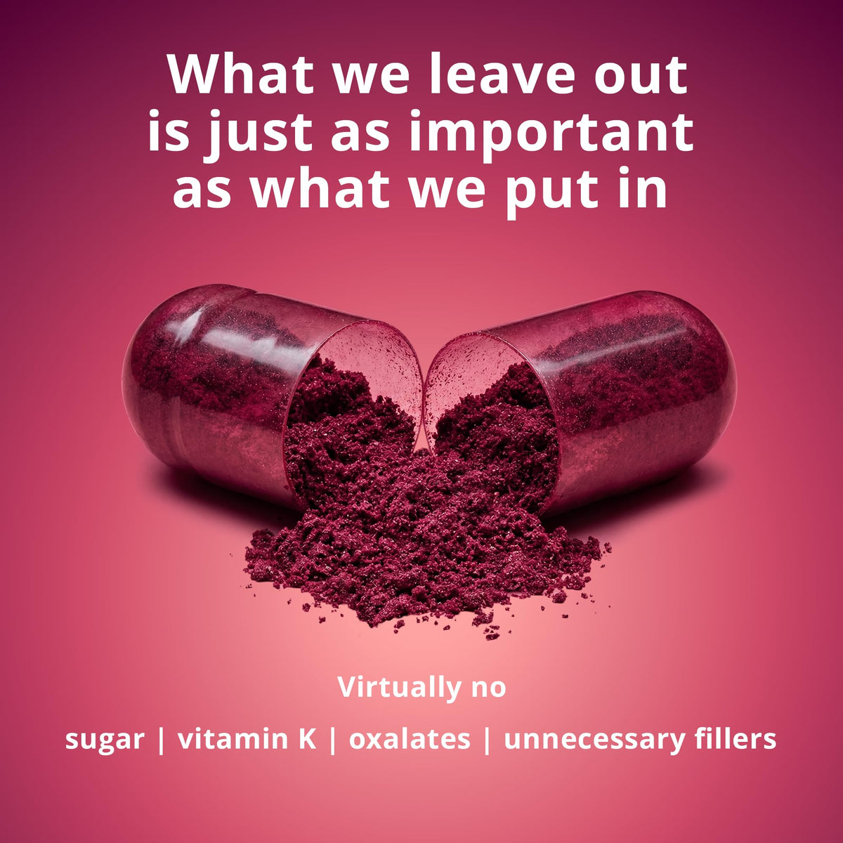 Solv Wellness Cranberry 36 mg PAC et ingrédients sur la table