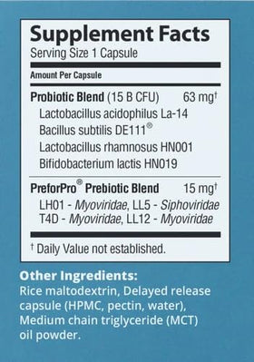 Solv Wellness Mage Probiotique Femme, emballage ouvert