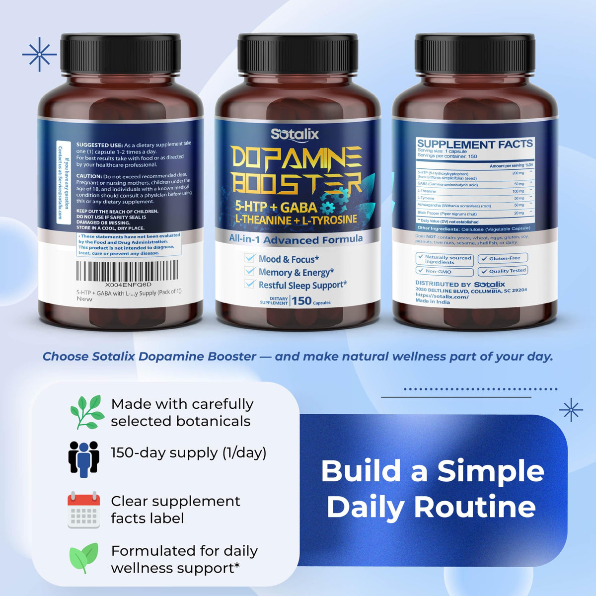 SOTALIX 5-HTP + GABA laboratoire