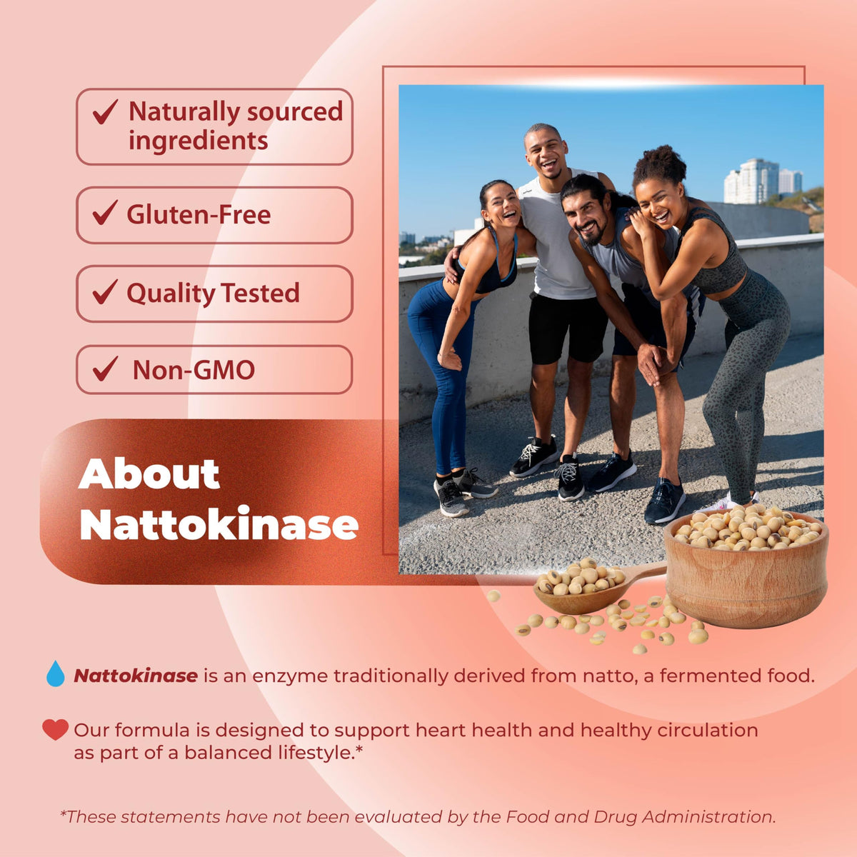 SOTALIX Nattokinase flacon sur une table en bois