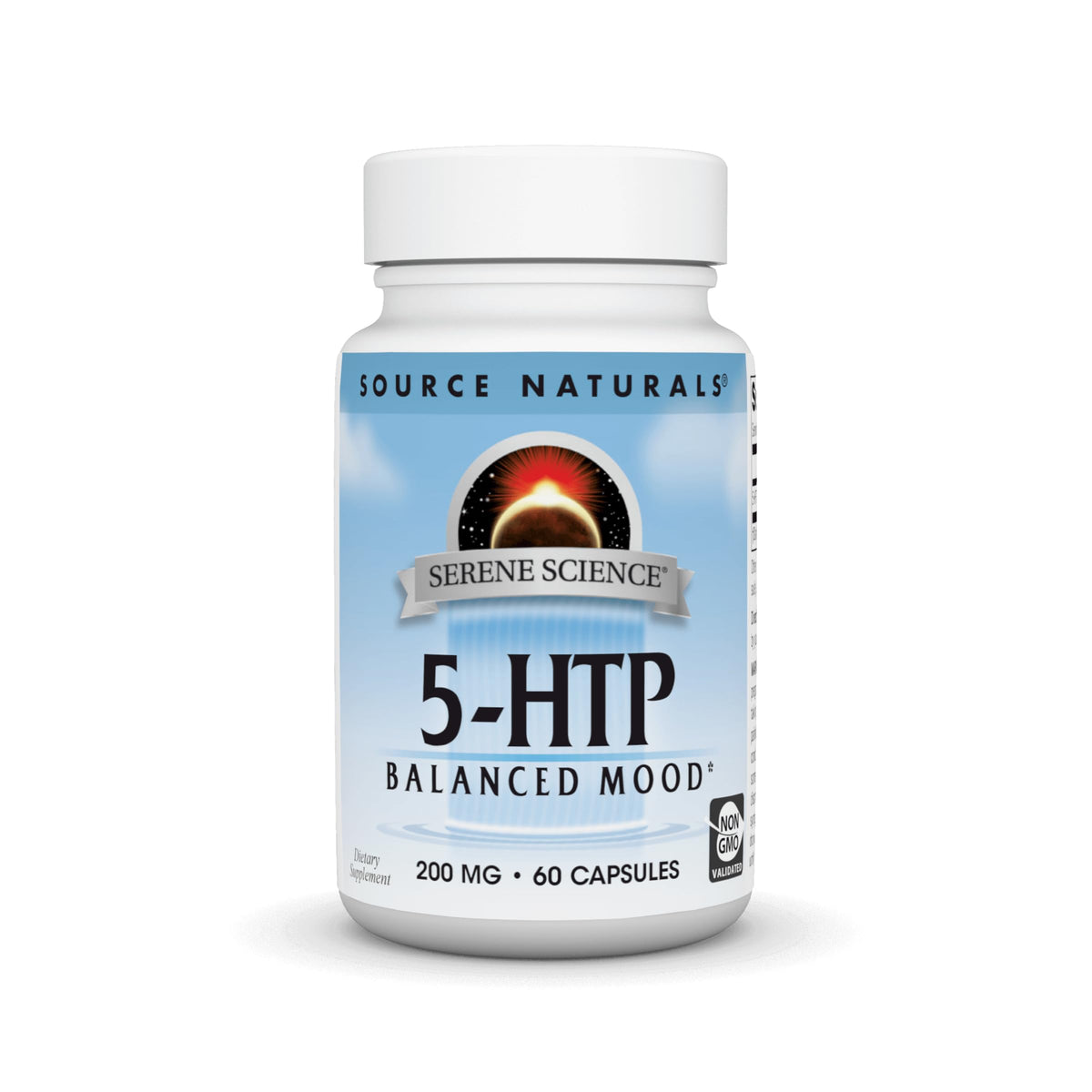 Source Naturals 5-HTP 200 mg 60 capsules vue avant