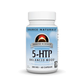 Source Naturals 5-HTP 200 mg 60 capsules vue avant