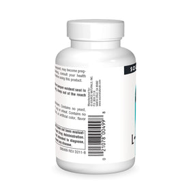 Source Naturals Acetyl L-Carnitine 500mg comprimés sur fond blanc