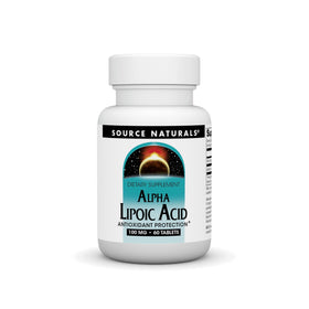 Source Naturals Acide Alpha-Lipoïque 100 mg boîte avant