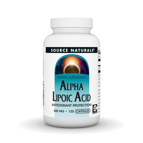 Source Naturals Acide Alpha-Lipoïque 300 mg capsules avant