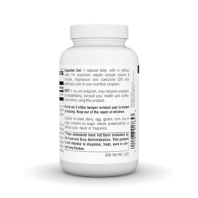 Source Naturals Acide Alpha-Lipoïque 300 mg capsules avec un verre d'eau