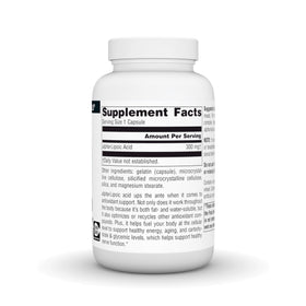 Source Naturals Acide Alpha-Lipoïque 300 mg capsules sur une table
