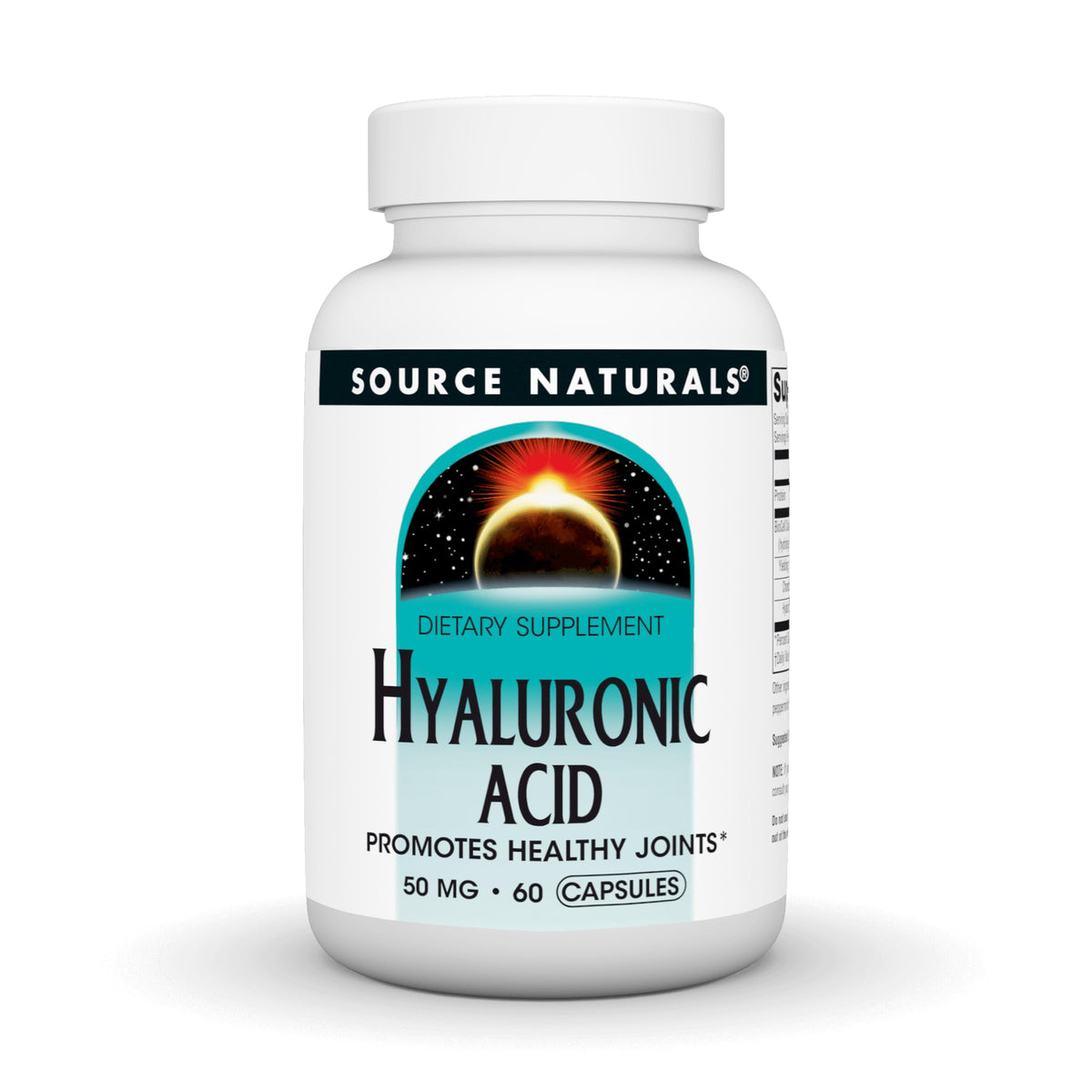 Source Naturals Acide Hyaluronique 50 mg - Capsules avant