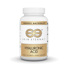 Source Naturals Acide Hyaluronique 50mg 120 comprimés vue avant