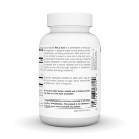 Source Naturals Acide Malique 2500 mg comprimés sur fond blanc