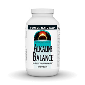 Source Naturals Alkaline Balance 240 Tablettes vue de face