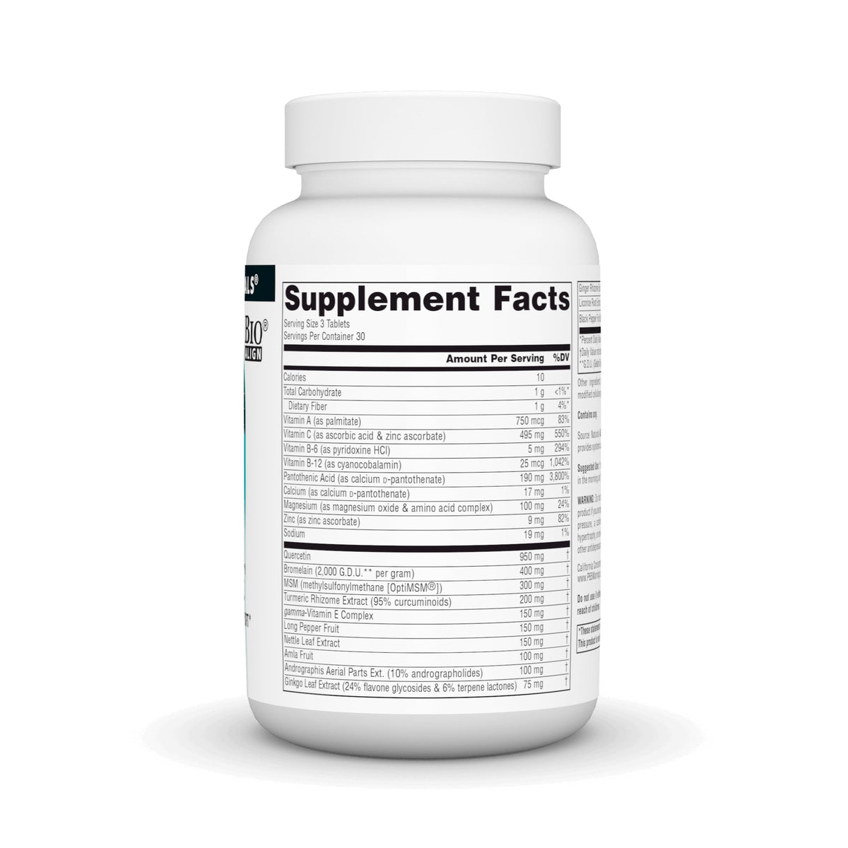 Source Naturals Aller-Response 90 comprimés emballage
