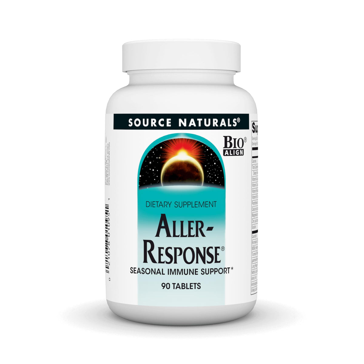 Source Naturals Aller-Response 90 comprimés vue de face