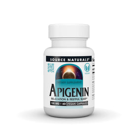 Source Naturals Apigenin 100 mg 60 capsules végétaliennes vue de face