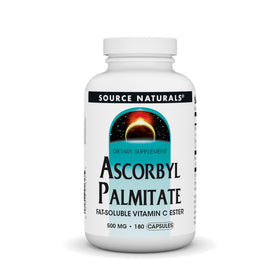 Source Naturals Ascorbyl Palmitate 500 mg 180 Capsules vue avant