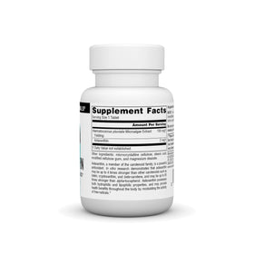 Source Naturals Astaxanthin 2mg comprimés avec étiquette