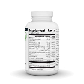 Source Naturals B-50 Complex 50 mg 250 comprimés végétaliens vue latérale