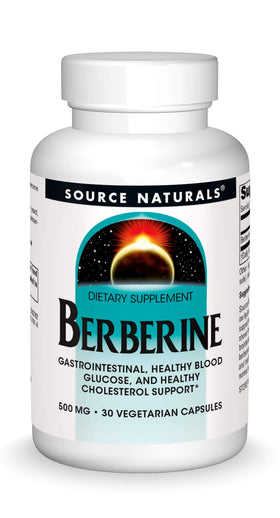Source Naturals Berberine 500 mg bouteille vue de face