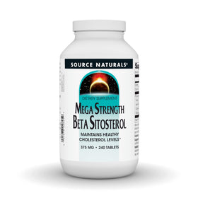 Source Naturals Beta Sitosterol 375mg 240 Tablettes vue avant