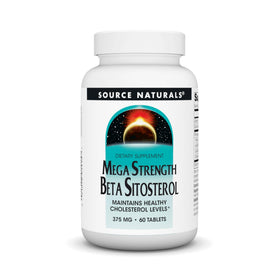 Source Naturals Beta Sitosterol 375mg boîte de 60 comprimés vue de face