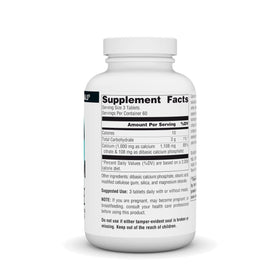 Source Naturals Calcium Citrate 1000 mg 180 comprimés - vue arrière