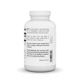 Source Naturals Calcium Complexe Amino Acides 250 Comprimés - détail des ingrédients
