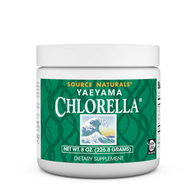 Source Naturals Chlorella Yaeyama 290g boîte vue avant