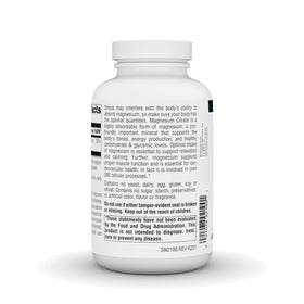 Source Naturals Citrate de Magnésium 133 mg capsules sur une table