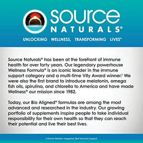 Source Naturals Coenzymate B Complex, étiquette et informations sur le produit