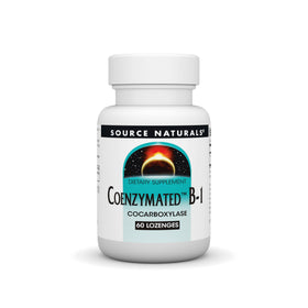 Source Naturals Coenzymated B-1 60 pastilles vue de face