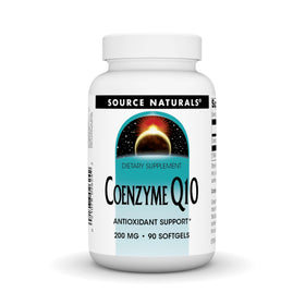 Source Naturals Coenzyme Q10 200 mg gélules souples avant