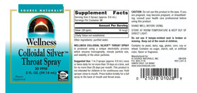 Source Naturals Colloidal Silver Spray 2 oz en situation