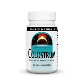 Source Naturals Colostrum 30 capsules vue avant