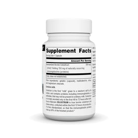 Source Naturals Colostrum emballage et informations