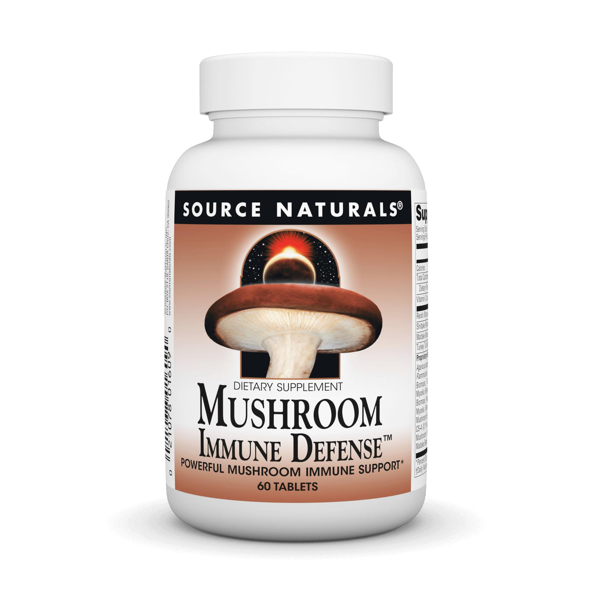 Source Naturals Complément Alimentaire Champignons 60 Comprimés vue avant