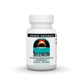 Source Naturals Complément Alimentaire Sélénium 200 mcg - 60 comprimés avant