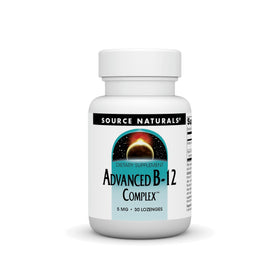 Source Naturals Complexe Avancé B-12 5 MG boîte avant vue