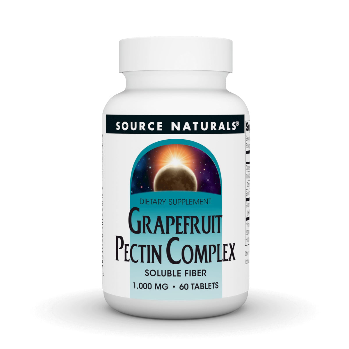 Source Naturals Complexe de Pectine de Pamplemousse 1000 mg - emballage avant