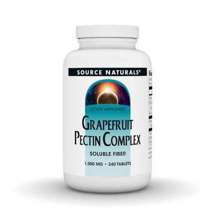 Source Naturals Complexe Pectine Pamplemousse 1000 mg 240 comprimés vue de face