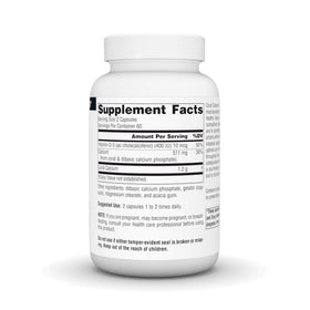 Source Naturals Coral Calcium 600mg capsules close-up
