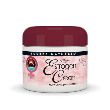Source Naturals Crème Phyto-Estrogène 2 oz vue avant