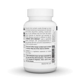 Source Naturals Curcuma avec Meriva 500 mg boîte côté