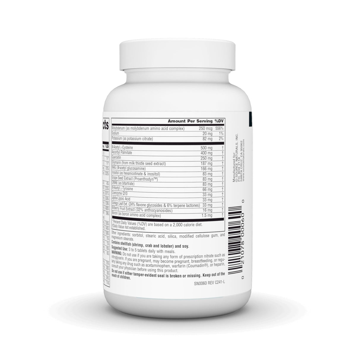 Source Naturals Elan Vital Multivitamines 90 comprimés avec une main tenant un comprimé