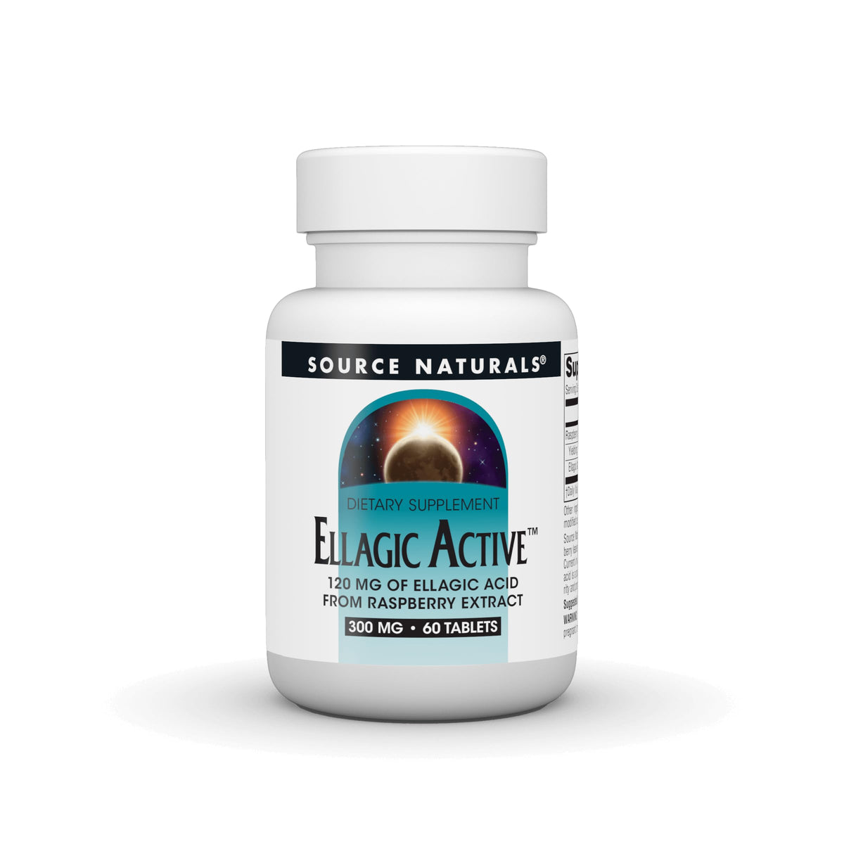 Source Naturals Ellagic Active 300mg comprimés vue avant