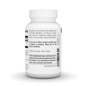 Source Naturals Épimède 1 000 mg comprimés vue de côté