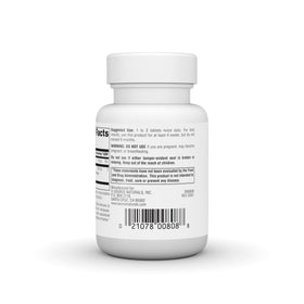 Source Naturals Extrait de Cimicifuga 120 comprimés avec un verre d'eau