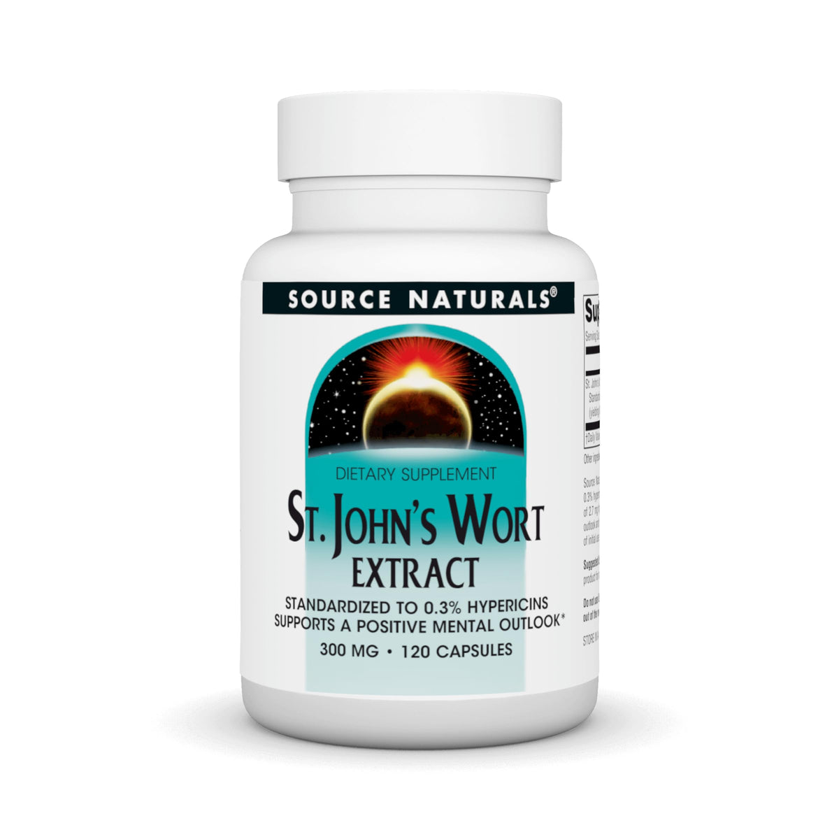 Source Naturals Extrait de Millepertuis 300 mg capsules avant