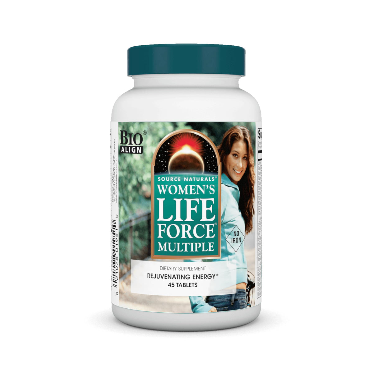 Source Naturals Femmes Life Force Multiple 45 comprimés vue de face